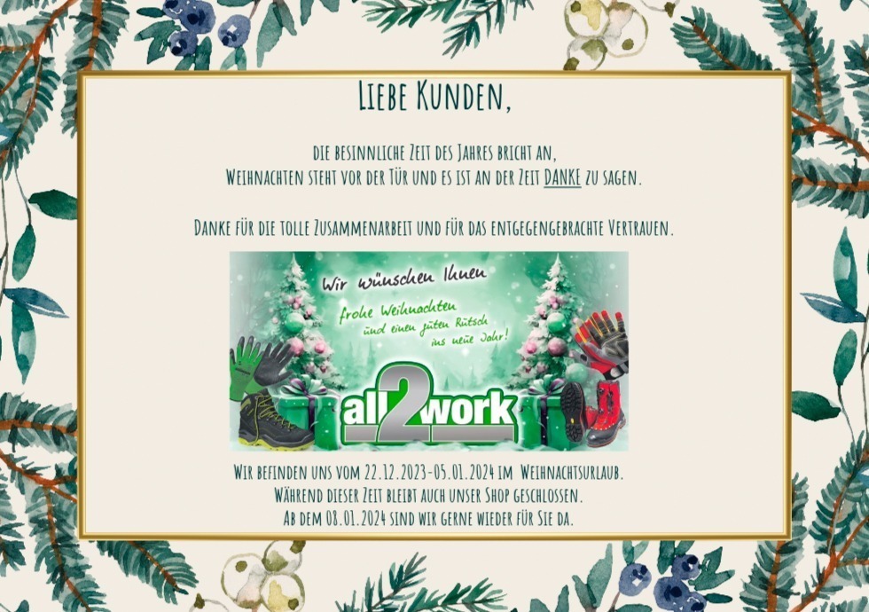 Weihnachtsurlaub-all2work